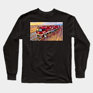 The Ghan Train Australia Long Sleeve T-Shirt